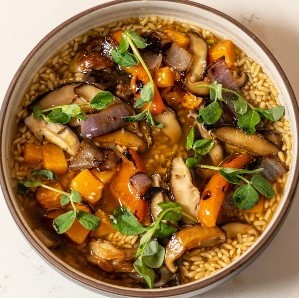 Hearty Mushroom & RightRice Stew
